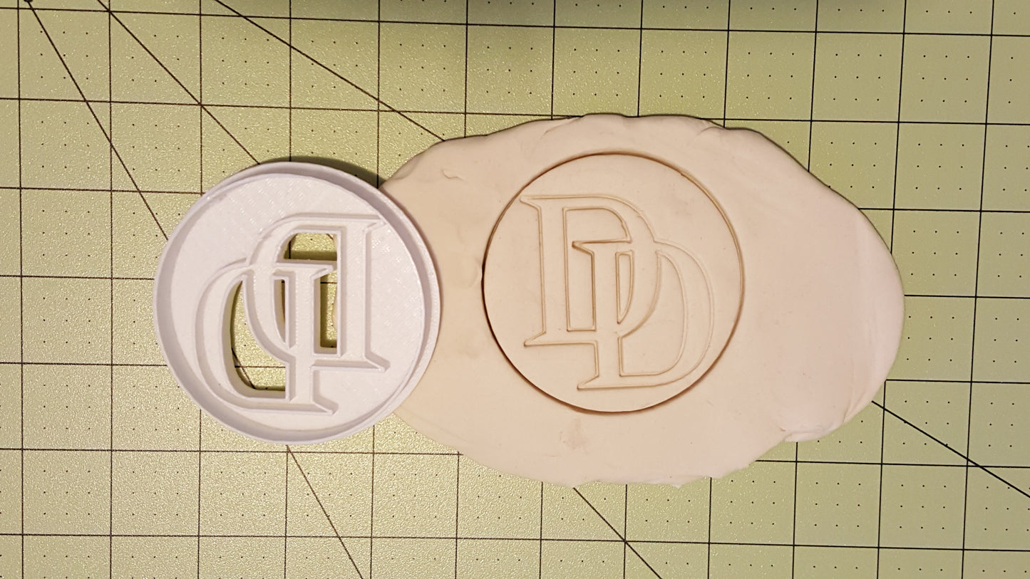 Dare Devil Logo Cookie Cutter