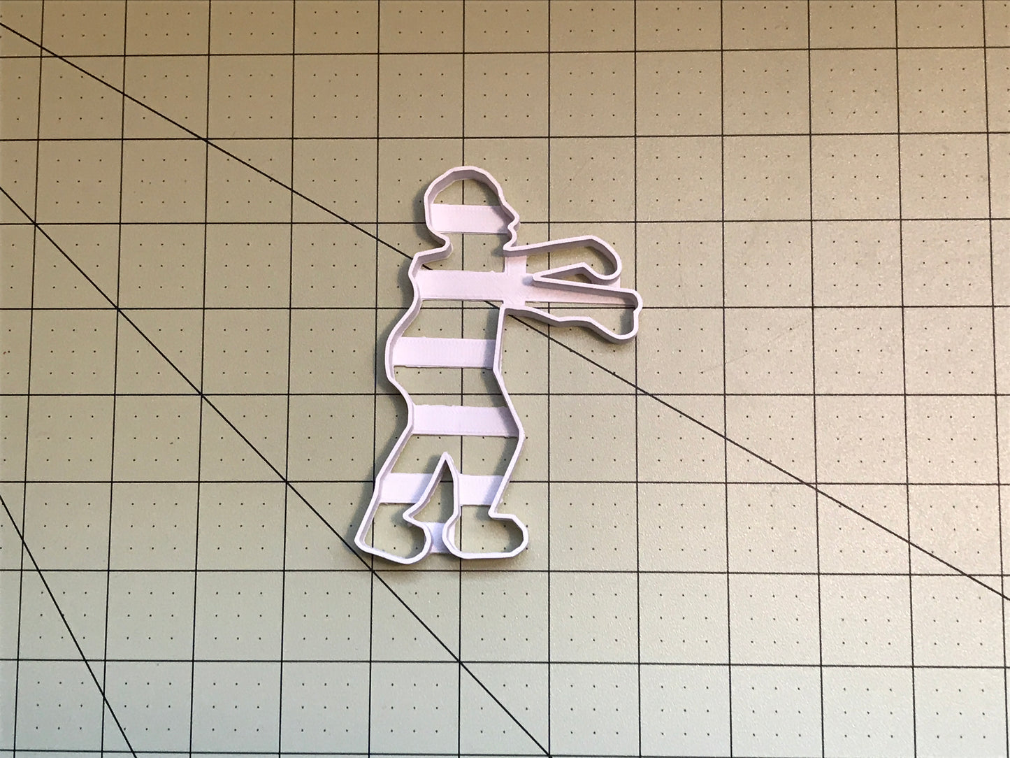 Zombie 5" Cookie Cutter