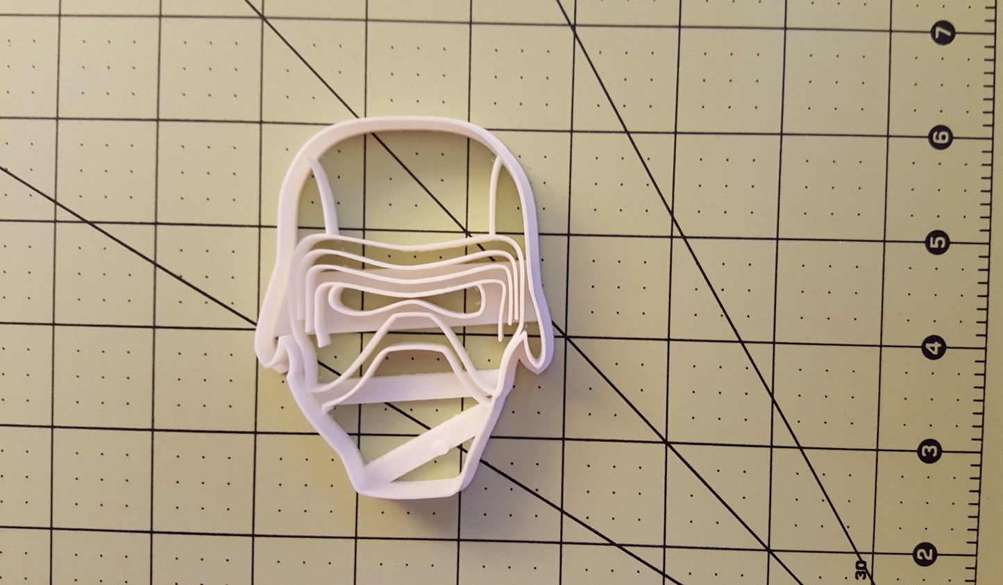 Kylo Ren Cookie Cutter 4" Star Wars
