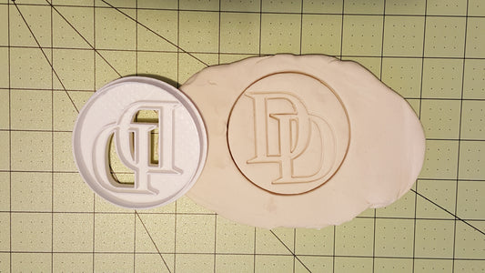 Dare Devil Logo Cookie Cutter