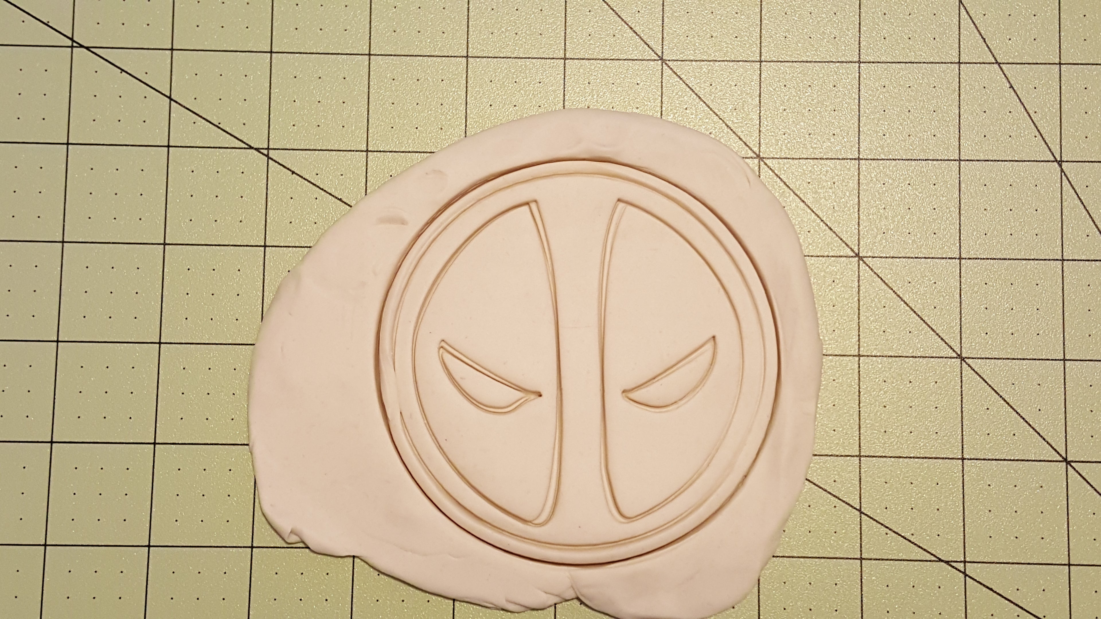 Deadpool  Logo 5" Cookie Cutter