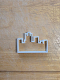 Downton Abbey 4" cookie cutter / fondant cutter