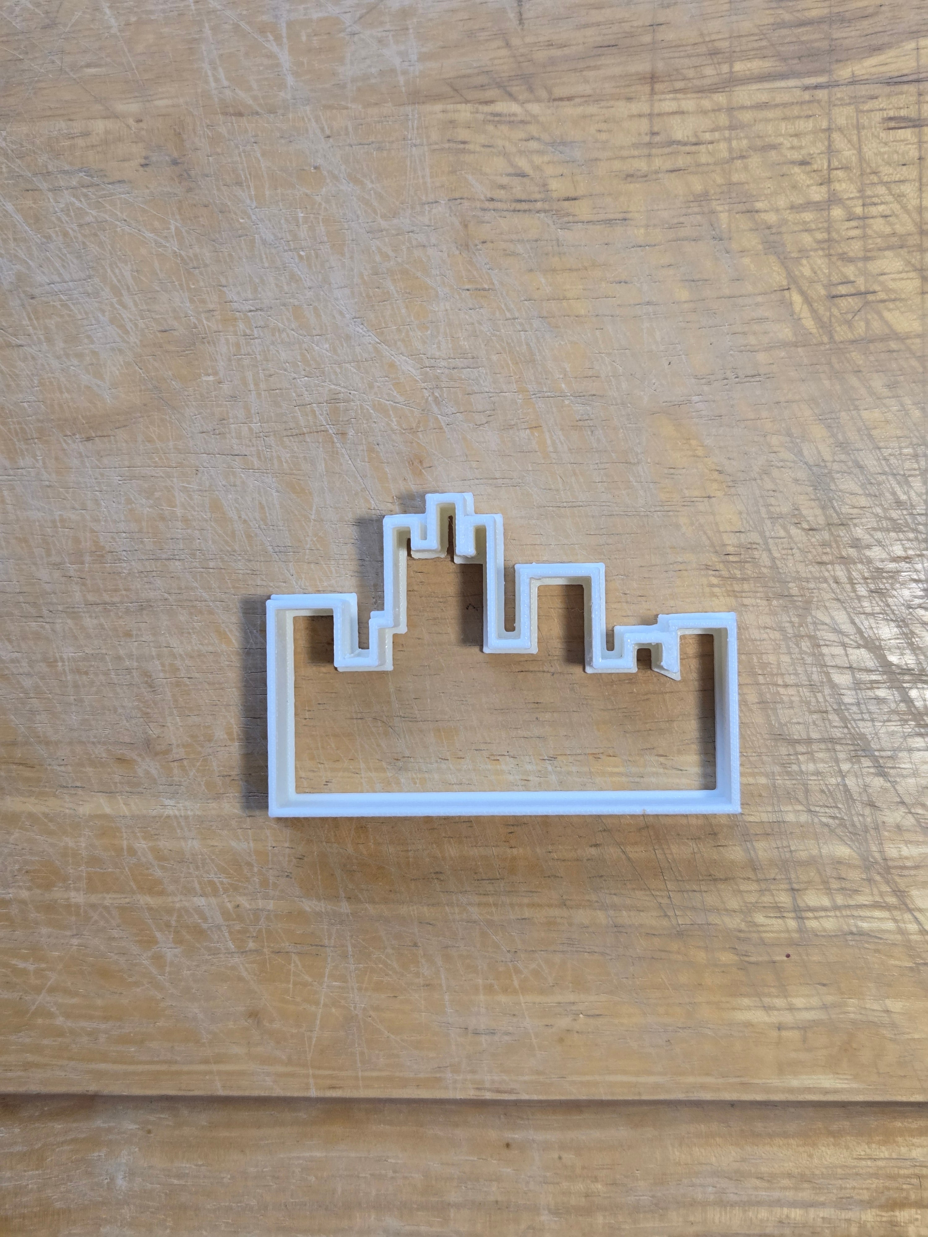 Downton Abbey 4" cookie cutter / fondant cutter