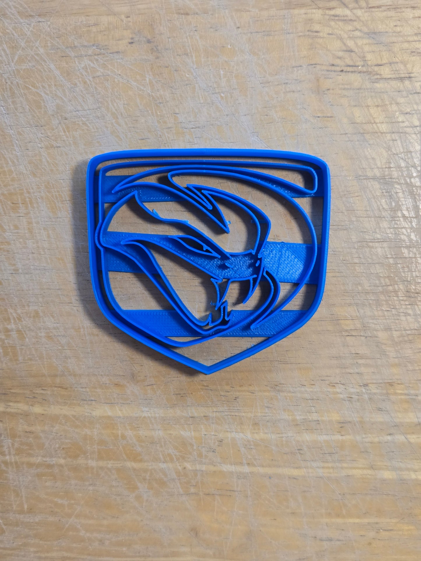 Dodge Viper Cookie Cutter 5" Fondant Cutter USA Made