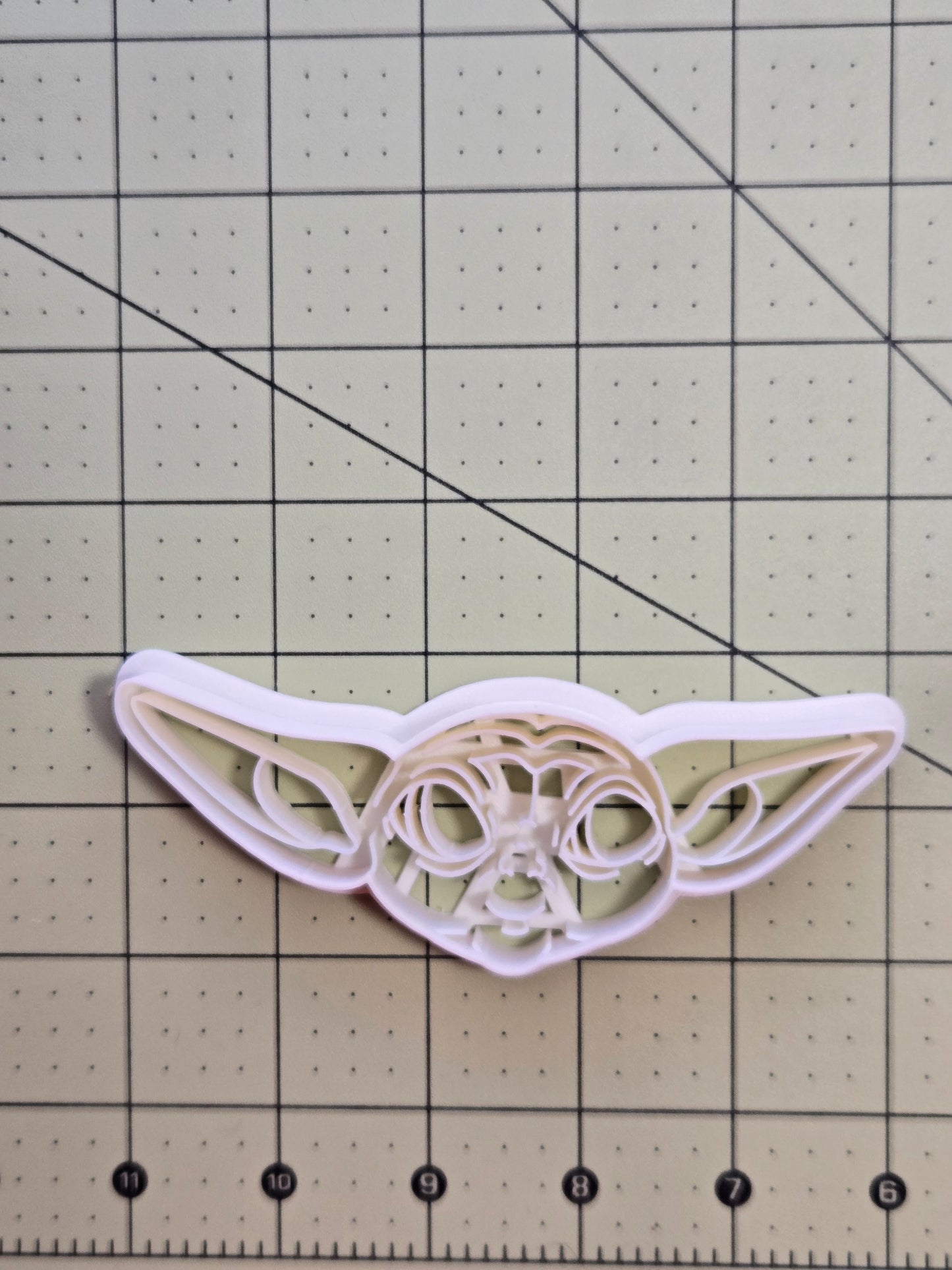 Din Grogu Head Cookie Cutter