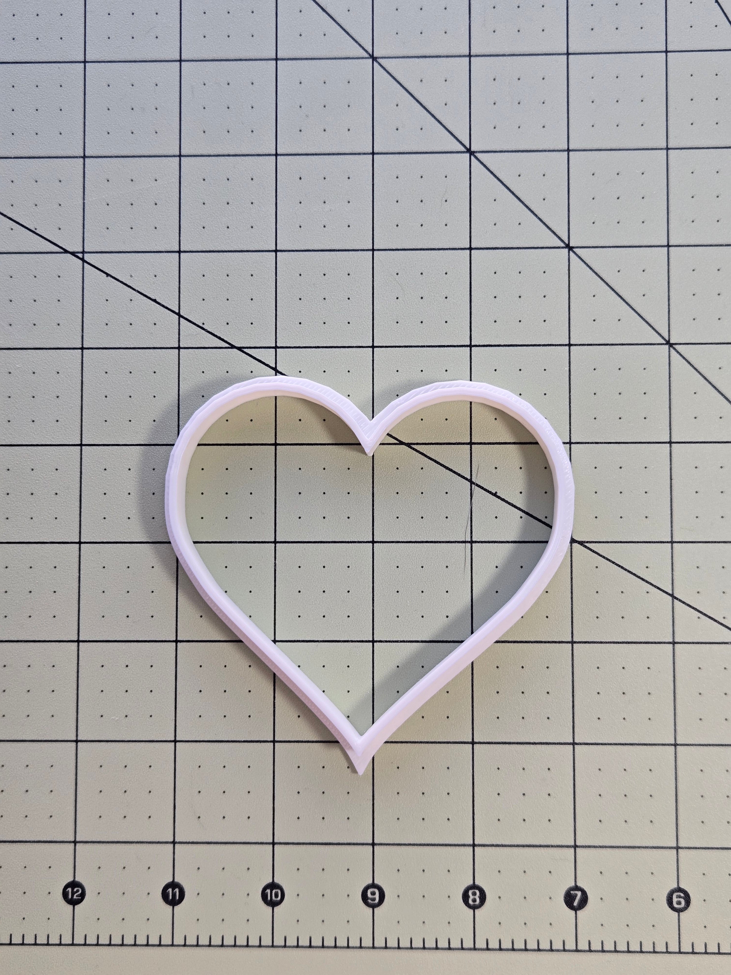 Heart Cookie Cutter 4.5  Classic Heart