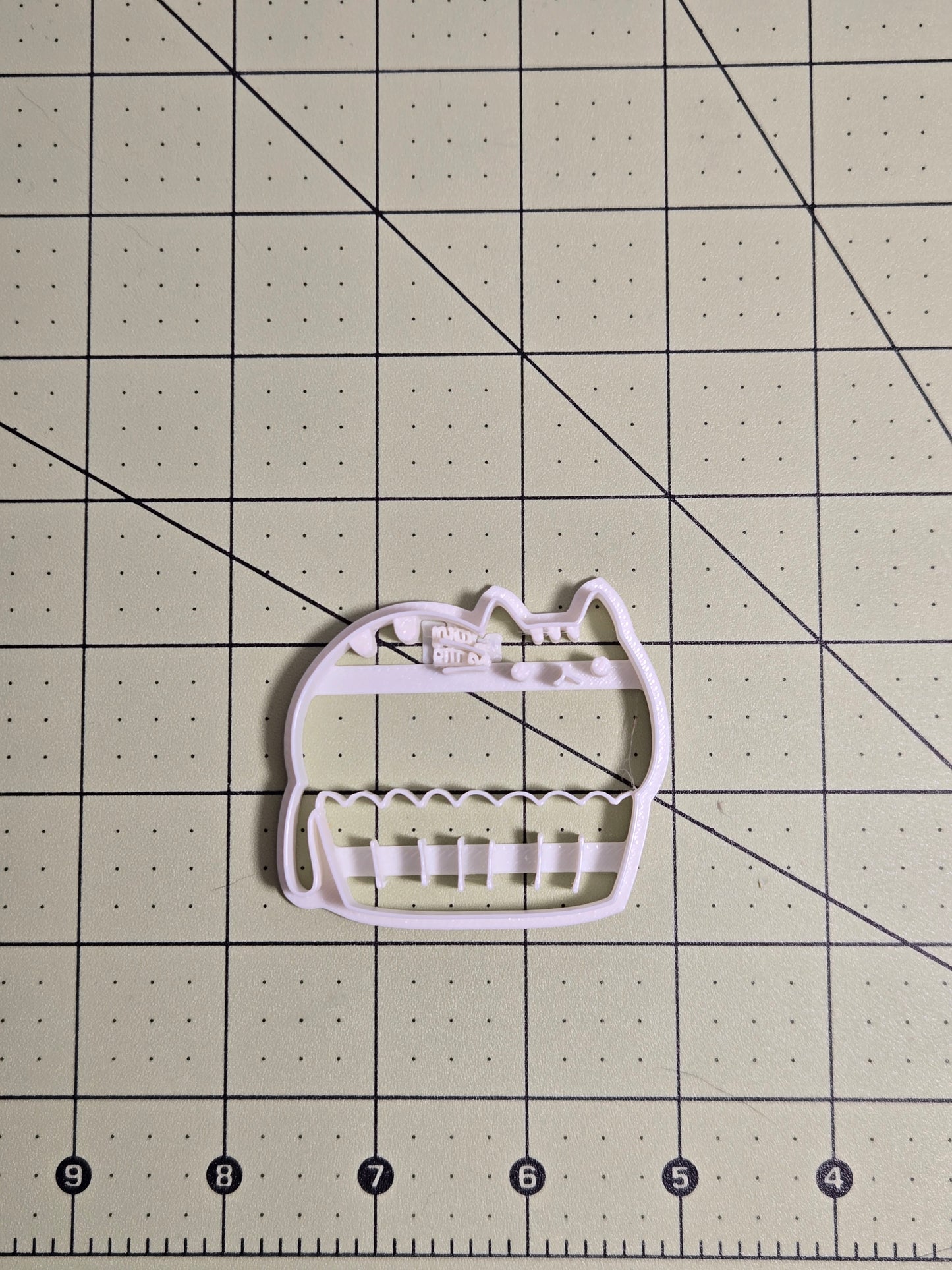 Cupcake Cat Cupcake Fondant Cookie Cutter