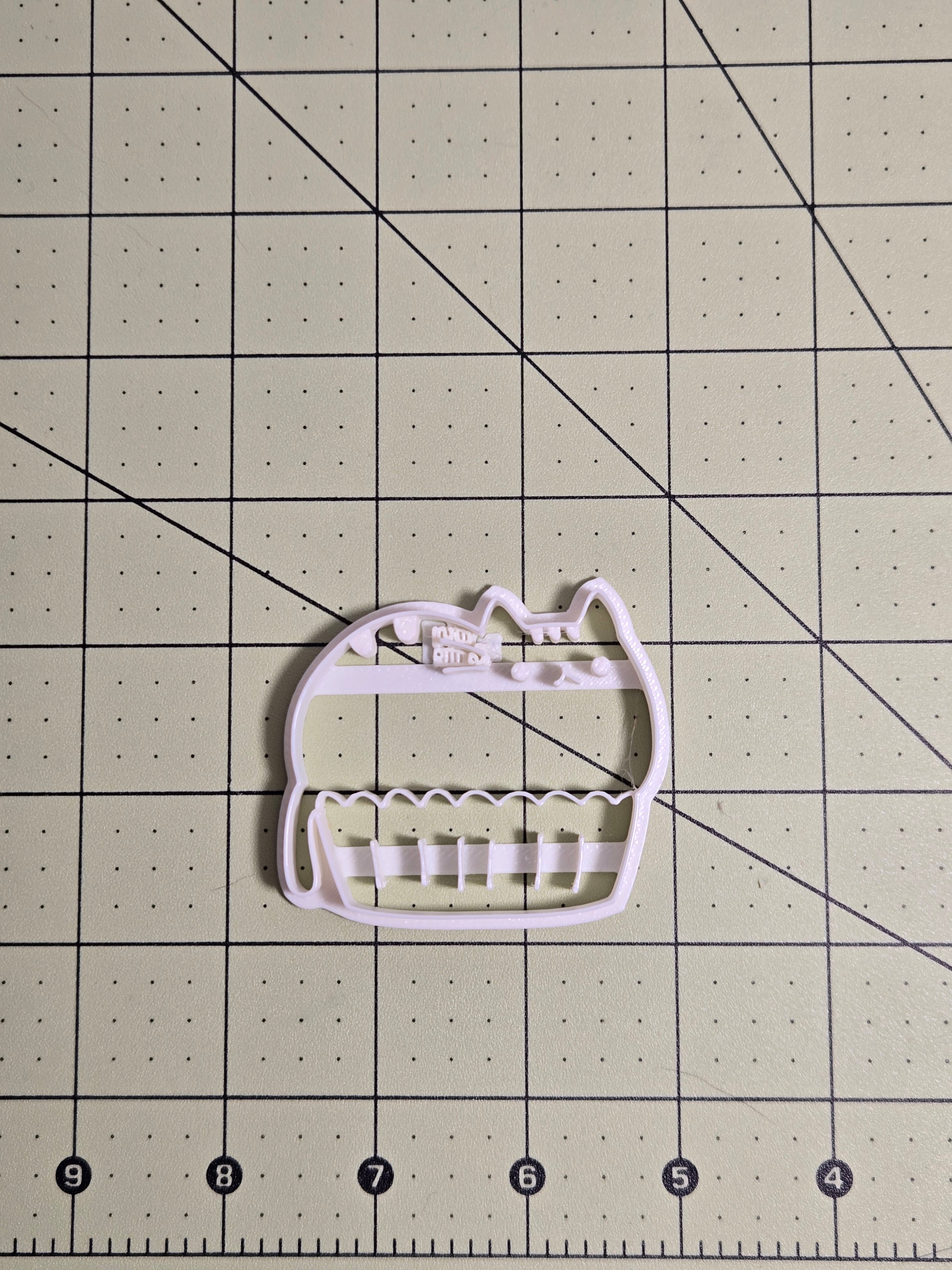 Cupcake Cat Cupcake Fondant Cookie Cutter