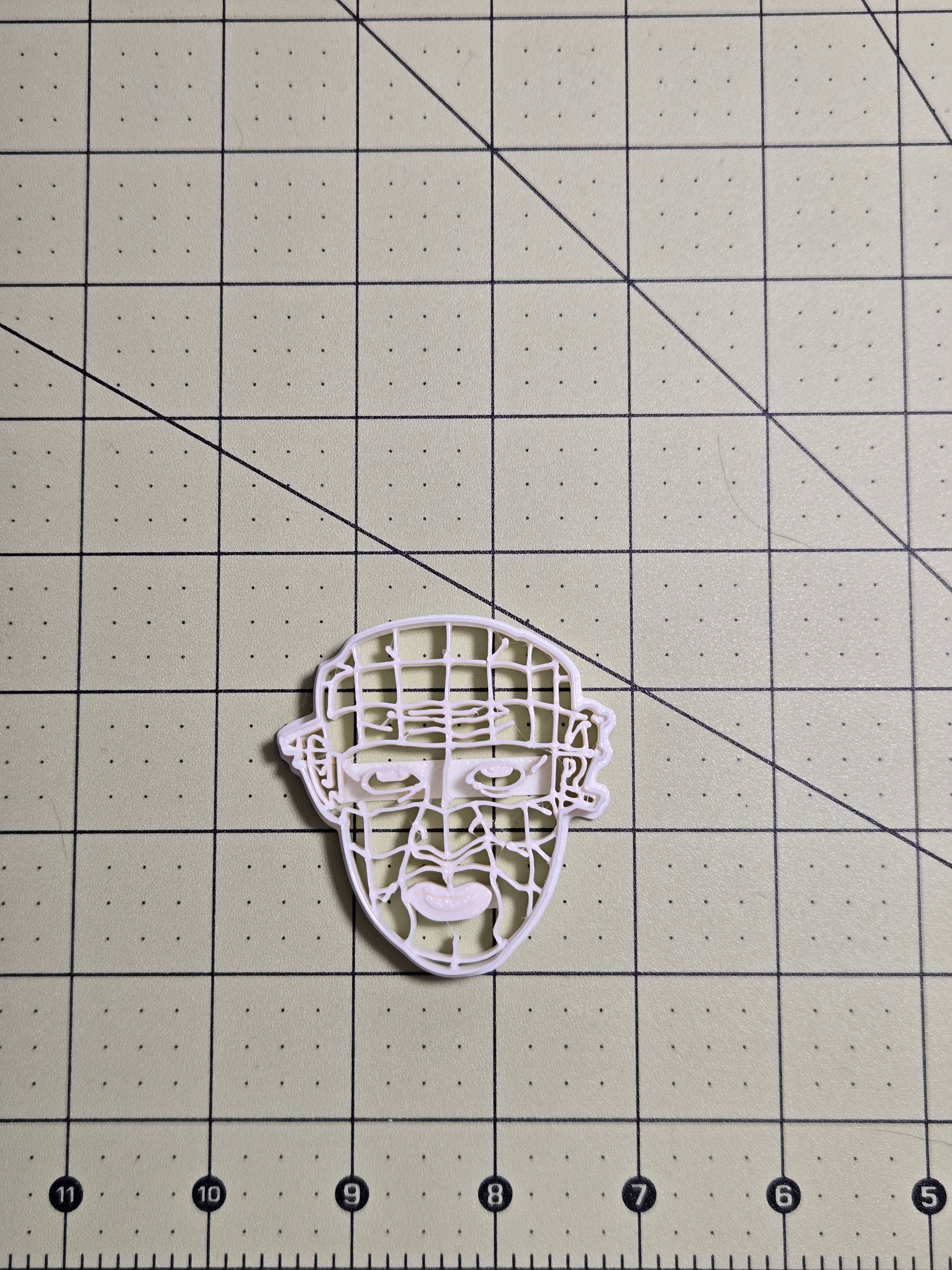 Pinhead 3" Cookie Fondant Cutter  Hellraiser