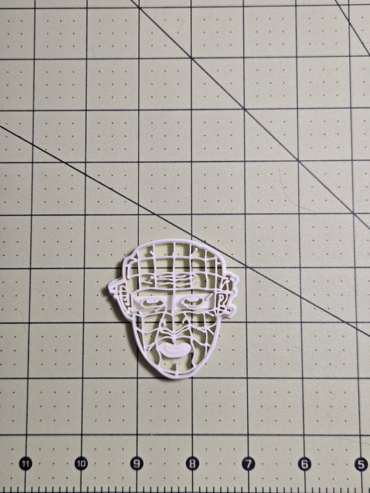 Pinhead 3" Cookie Fondant Cutter  Hellraiser