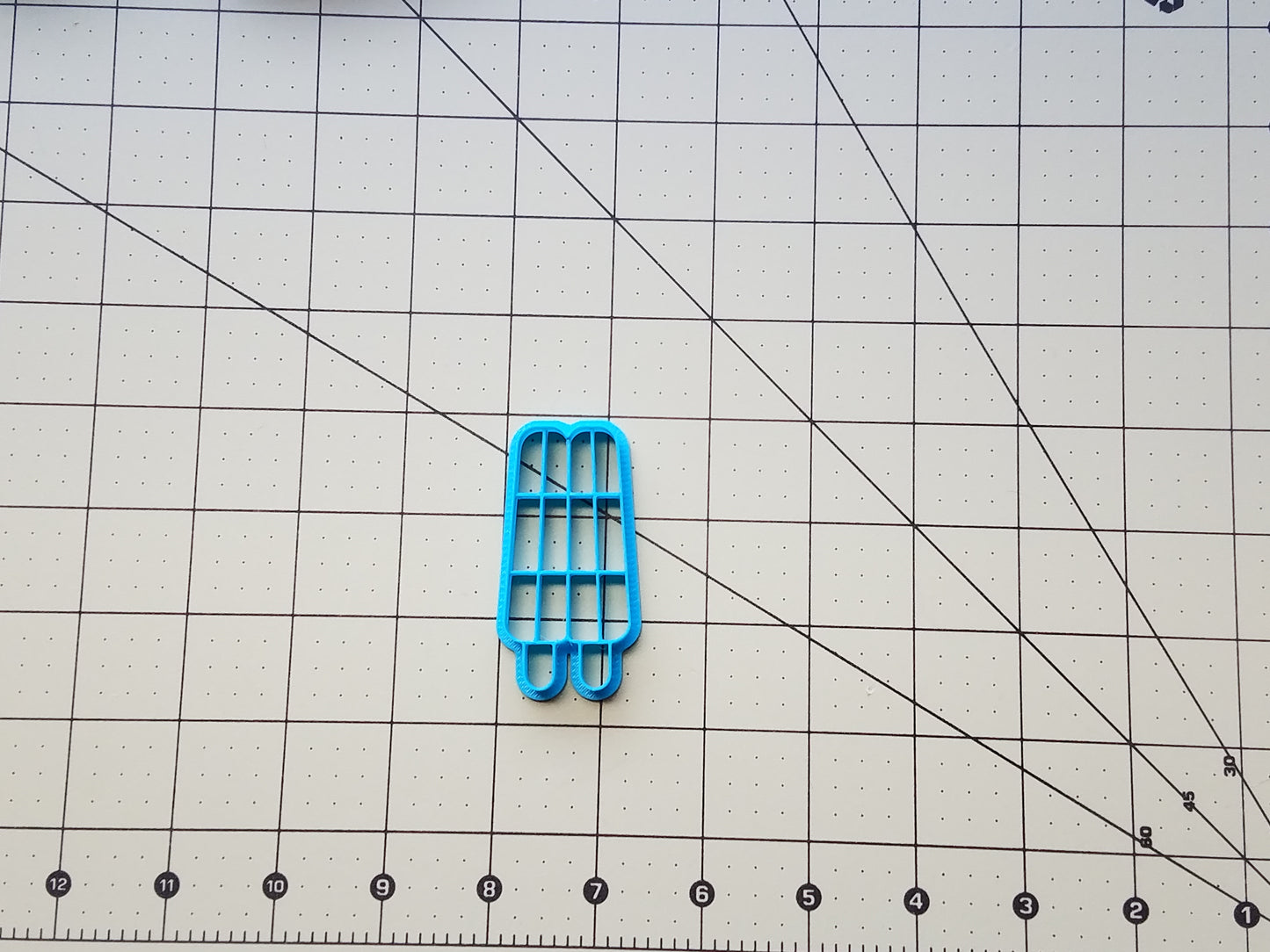 Twin Popsicle 2 stick 3" Cookie Cutter
