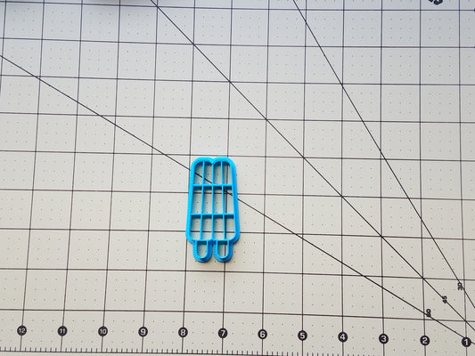 Twin Popsicle 2 stick 3" Cookie Cutter