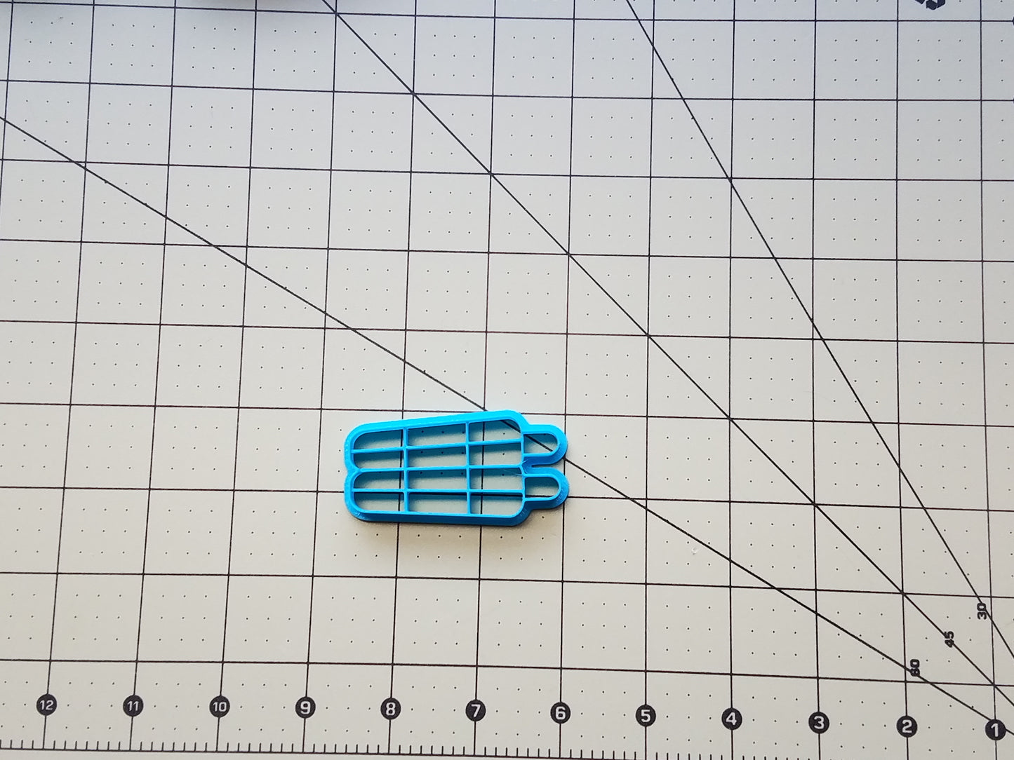 Twin Popsicle 2 stick 3" Cookie Cutter