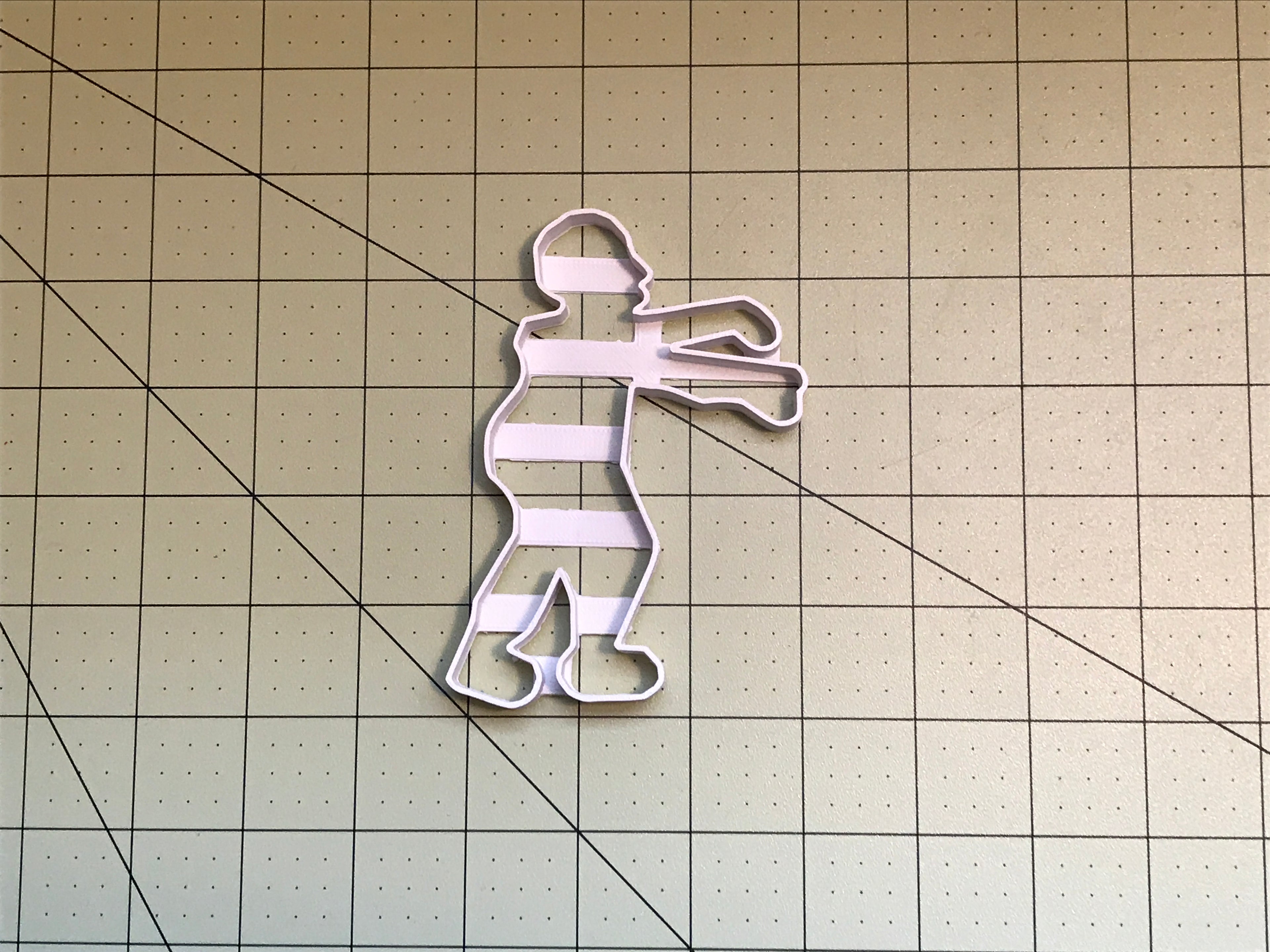 Zombie 5" Cookie Cutter